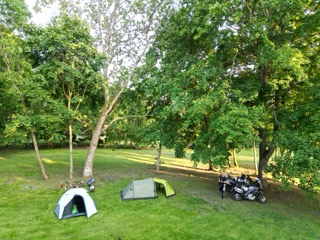 Pod namioty nad Mamry